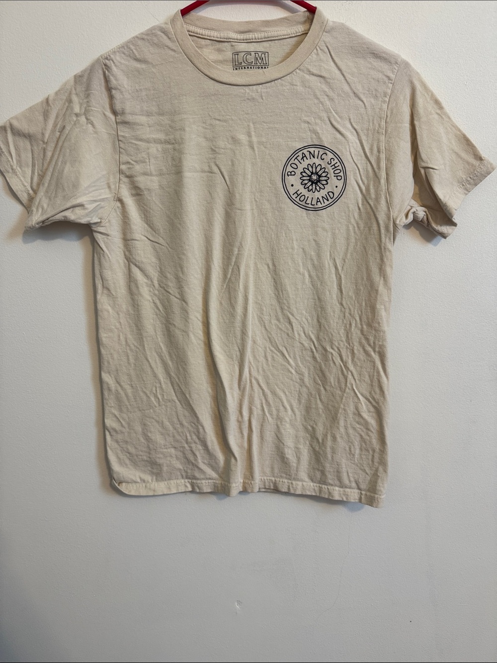 LCM Botanic Shop Holland Cream Short-Sleeve Tee